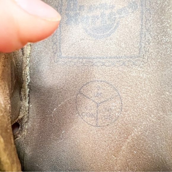 VTG Y2K Dr. Martens Chunky Fisherman Sandals Brown Leather Size 10 MadeinEngland - Picture 7 of 7